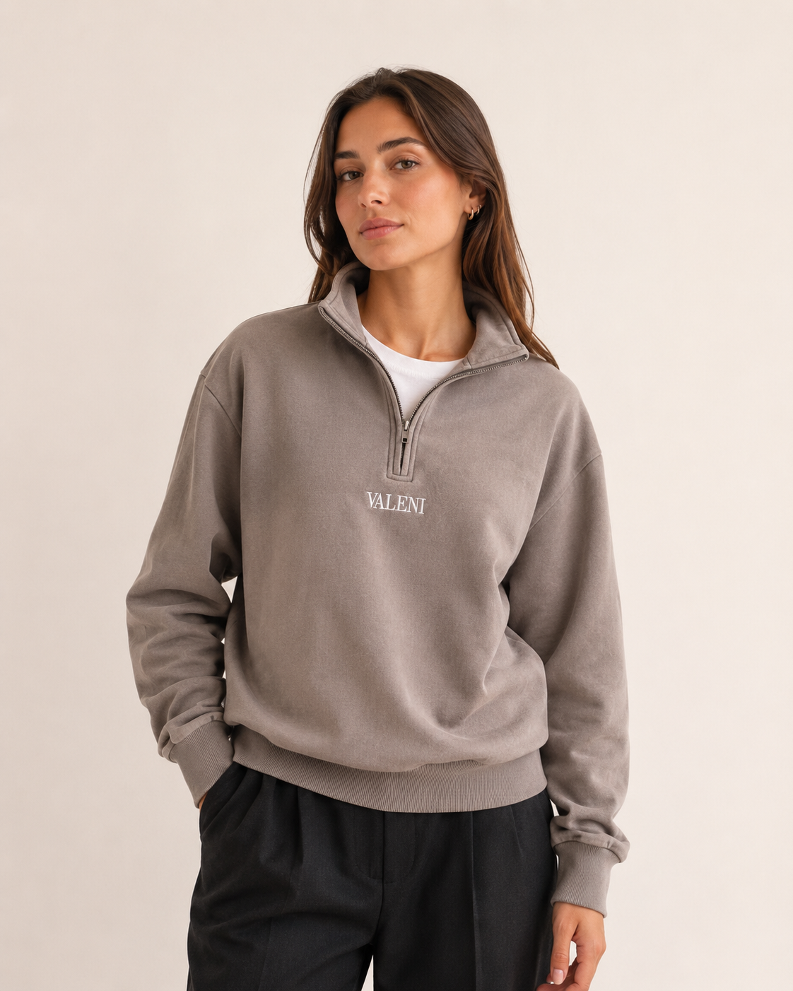 THE HALF ZIP
