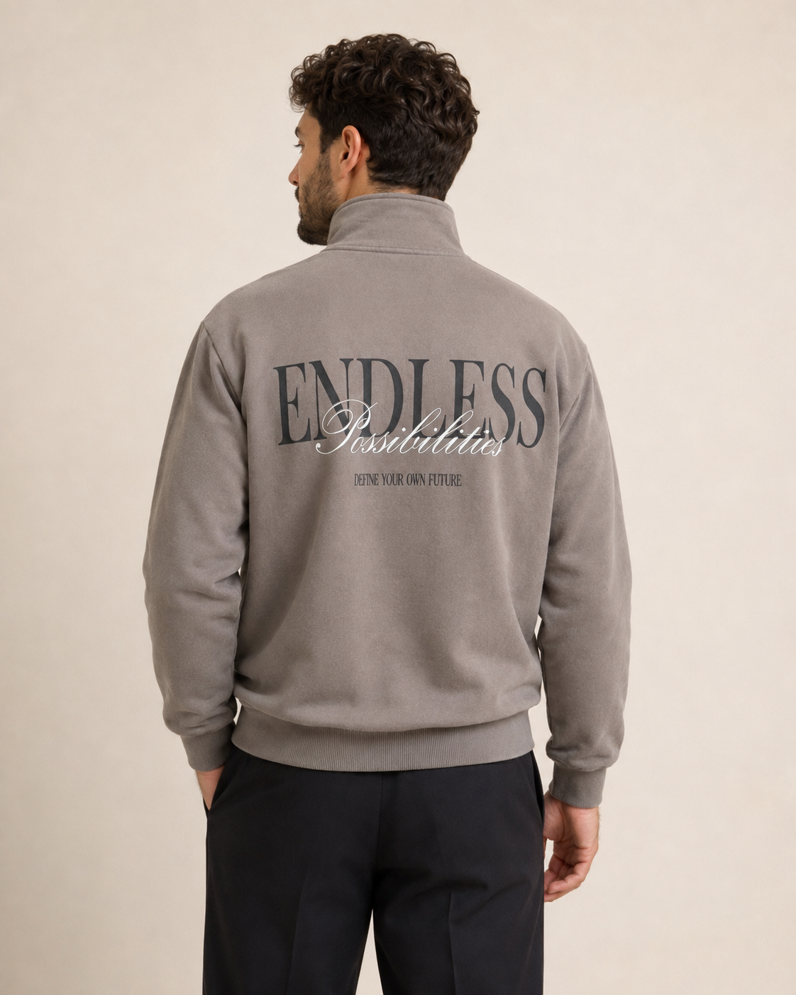 THE HALF ZIP